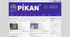Desktop Screenshot of efsaneemlak.com.tr